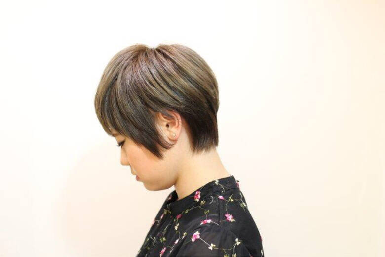 ショート フェミニン ボーイッシュ ベリーショート Mami Ejiri Hair
