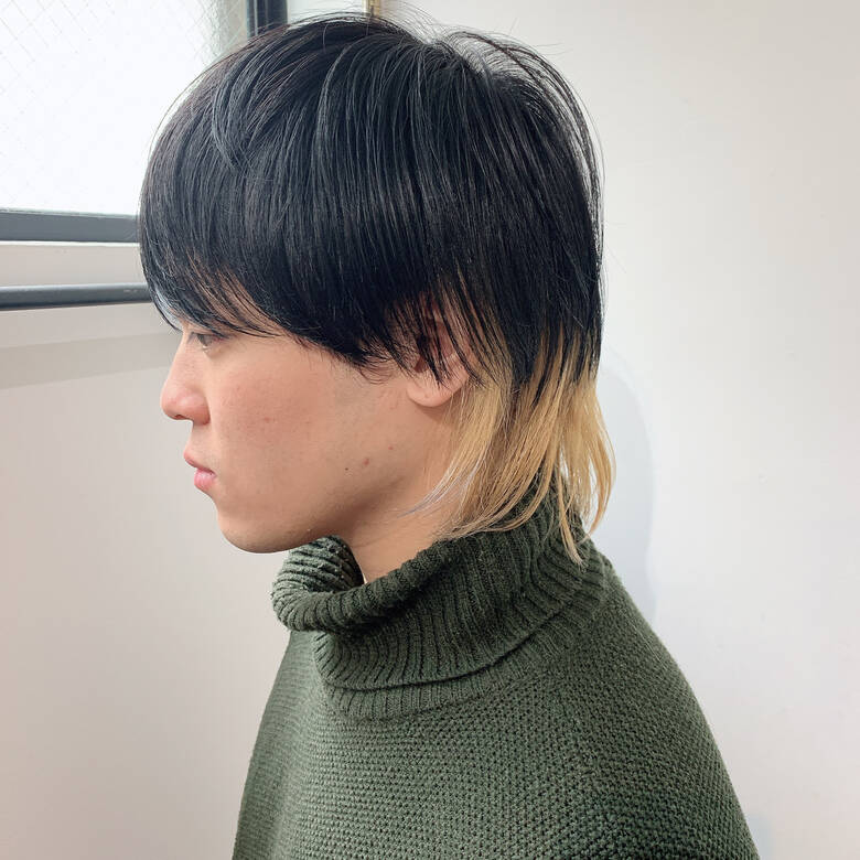 ベリーショート ショートボブ インナーカラー マッシュウルフ Com Pass Com Pass 太一 5328 Hair
