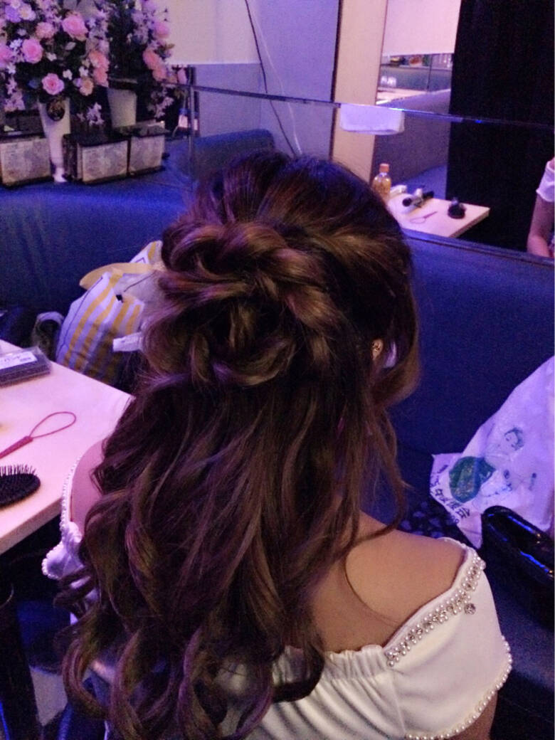 ゆるふわ ねじり 編み込み ヘアアレンジ 具志一成 1459 Hair