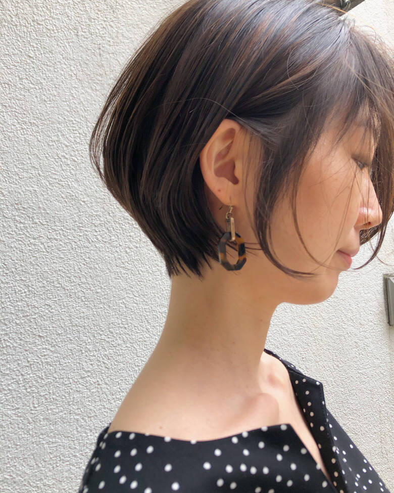 マッシュショート くびれショート ショートヘア ショートボブ Nohka ノーカ 代官山 ショート ボブヘアカタ Nohka 下村直也 Hair