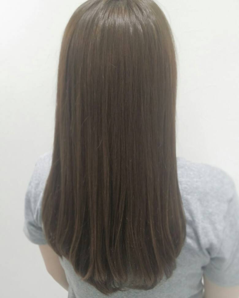 イルミナカラー ロング アッシュ フェミニン Moooooi Hair Space 山原 一誌美 Hair