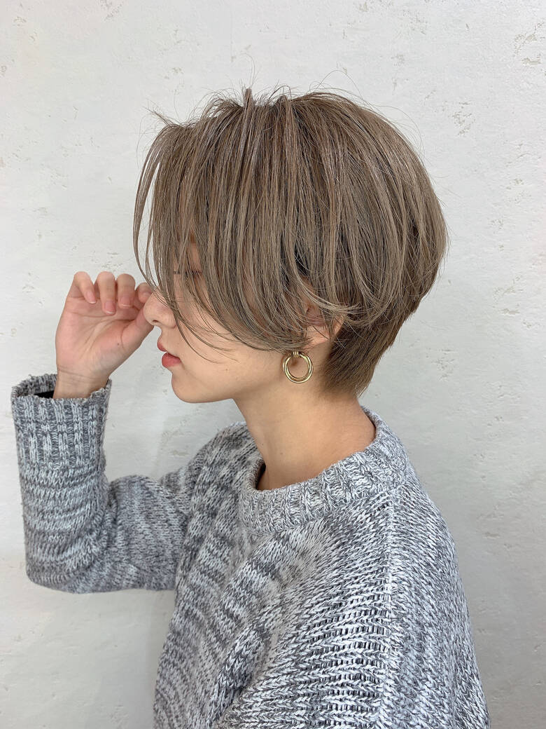 ショートヘア ナチュラル ふんわり ショート Lond Ange 山口 健太 Hair