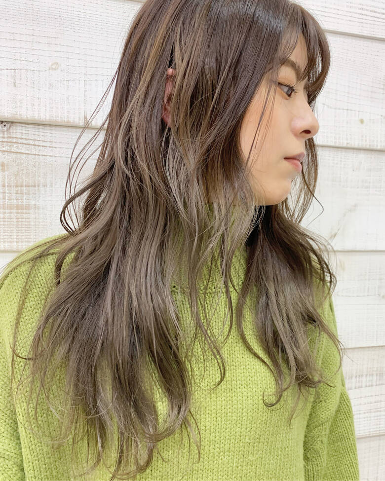 ヘアアレンジ インナーカラー セミロング ナチュラル Killa 原宿 表参道 北間 寛哉 ブリーチなし Killa店長 Hair ヘアアレンジ インナーカラー セミロング ナチュラル Killa 原宿 表参道 北間 寛哉 ブリーチなし Killa店長 Hair