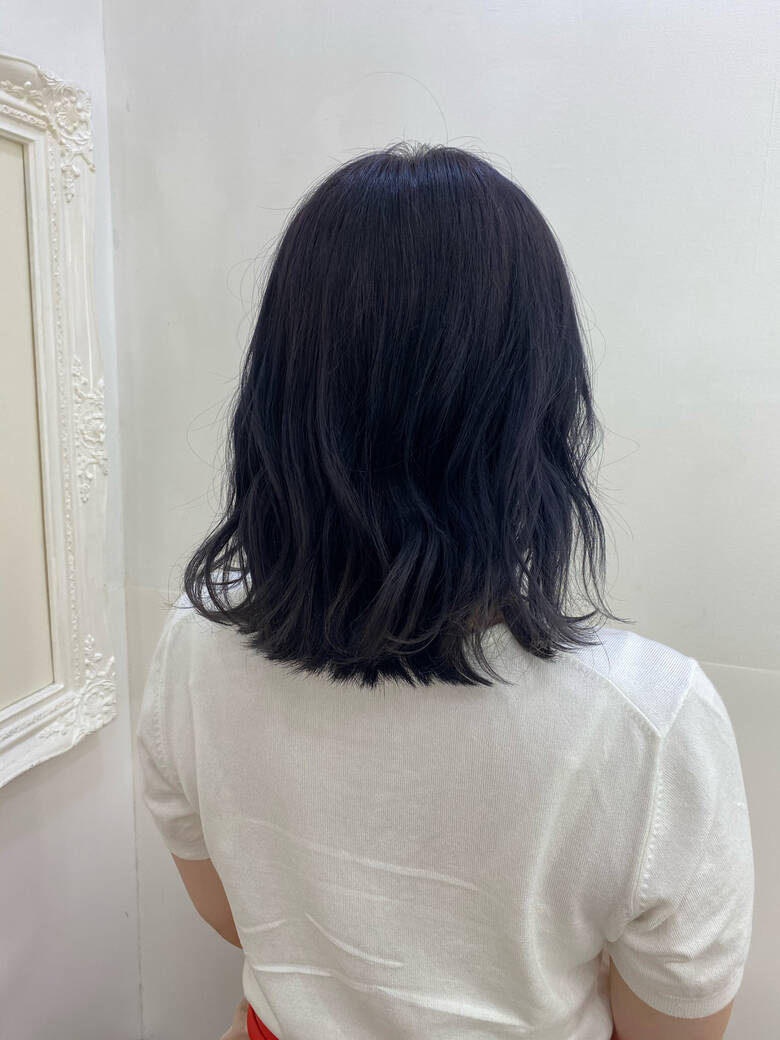 ブルーラベンダー ブルージュ ネイビーブルー モード Bluefaces赤羽 菅井亮太 Hair