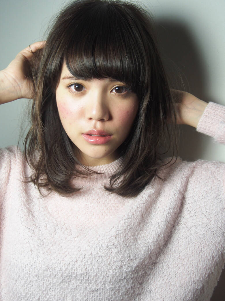 ボブ 外国人風 黒髪 ナチュラル C Zone By Fbeauty C Zone Fbeauty村山 武 Hair