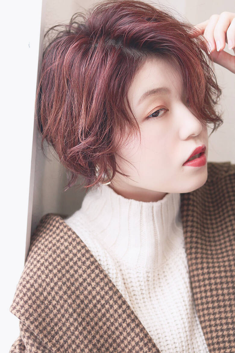 大人ショート アンニュイ ニュアンスヘア ハンサムショート 阿久津 ゆり Hair