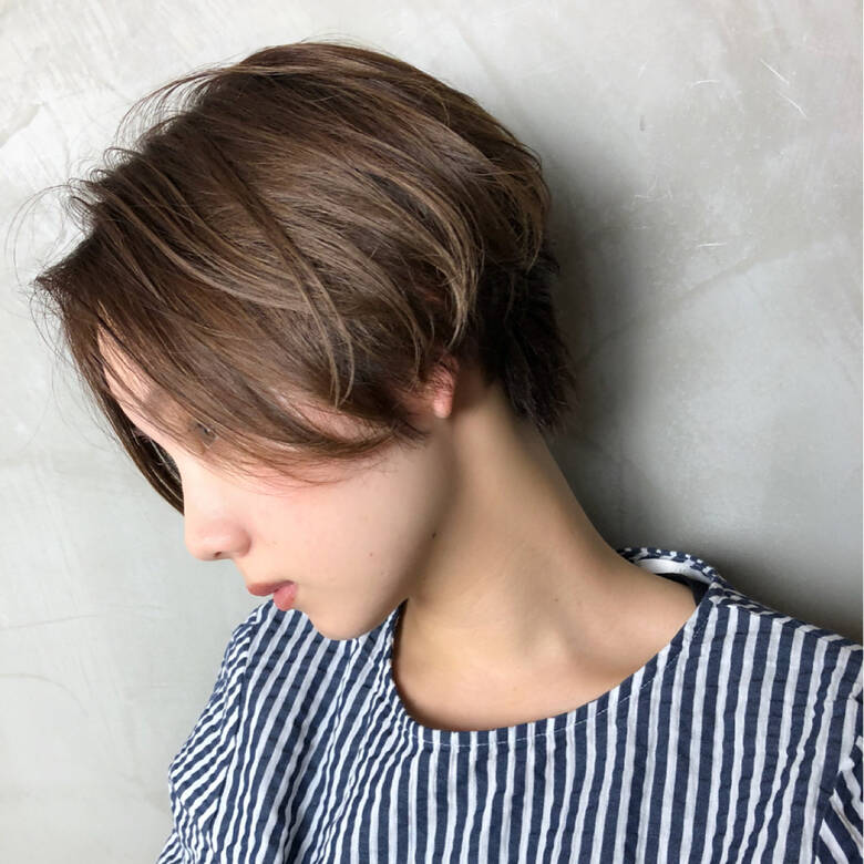 無造作 大人かわいい ショートボブ 前下がり Grege Ninomiya Takashi Hair