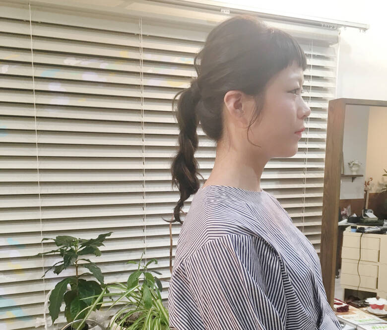 スポーツ ヘアアレンジ ロング デート Atelier Neru Jun Hair