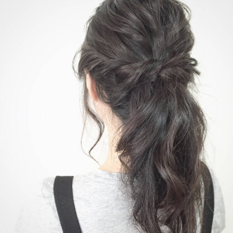 ショート ロング 夏 ヘアアレンジ Wooluuw 平岡 歩 Hair