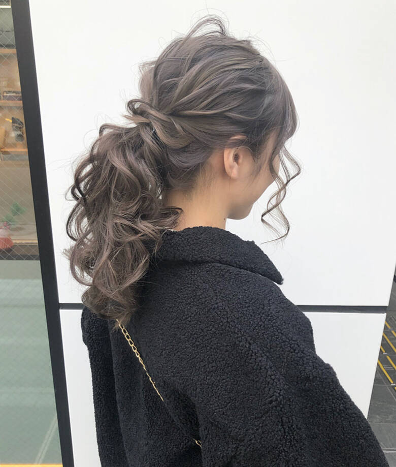 ポニーテール 大人可愛い ナチュラル ロング Maison De Sisi Hii De 5615 Hair