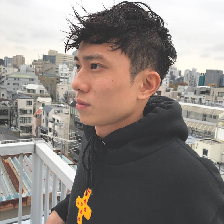 メンズ パーマ ショート ストリート Heartim 小西敬二郎 Hair メンズ パーマ ショート ストリート Heartim 小西敬二郎 Hair