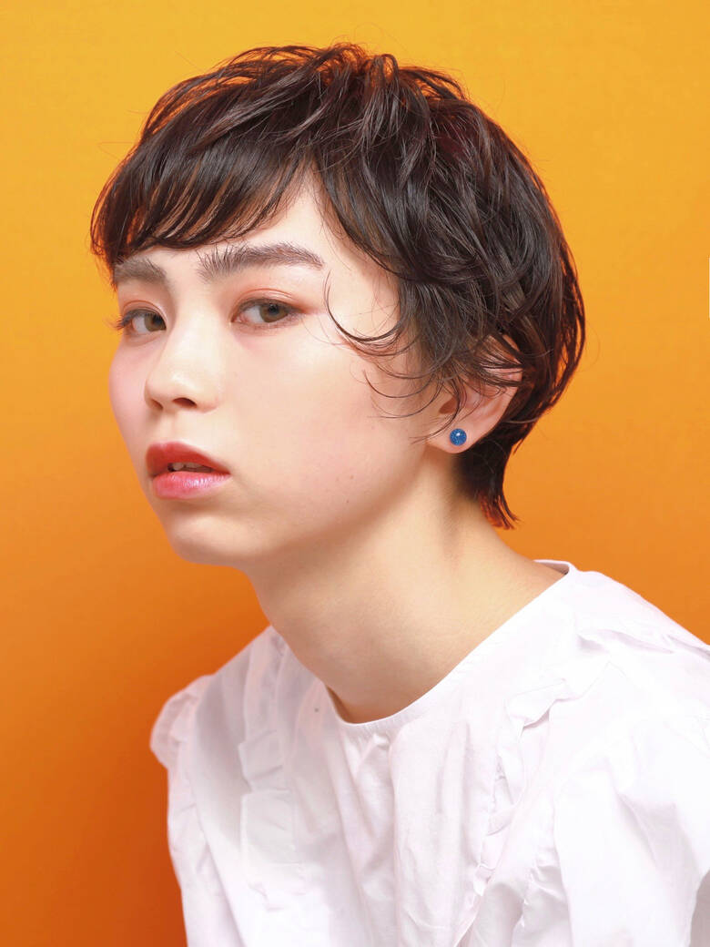 春ヘア レイヤーカット ショートボブ ショート Peek A Boo中央通り店 森嶋謙介peek A Boo 5245 Hair