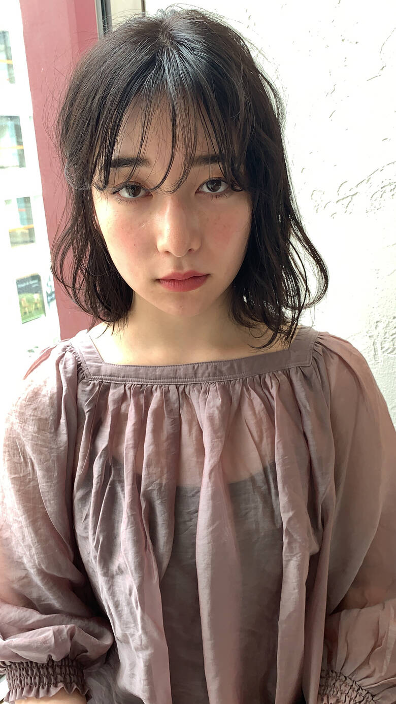 ミディアム パーマ 無造作パーマ ゆるふわパーマ Joemi By Un Ami ジョエミ バイ アンアミ ミディアムパーマ美容師 眞鳥康史 Hair