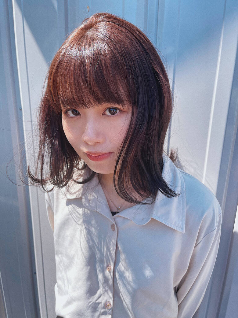 バイオレットアッシュ ミディアム バイオレット ブルーバイオレット 5koyomi ニシモリ ショウヘイ Hair