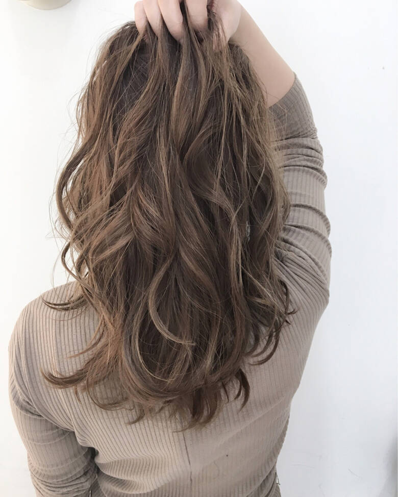 セミロング ストリート 外国人風 グラデーションカラー Baroque 立川 Newtonグループ 石田裕紀 Hair