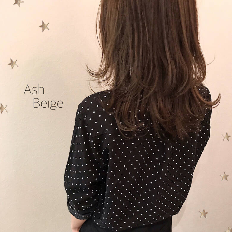 セミロング ナチュラル ワンカールスタイリング ミディアムレイヤー Salon Akira 市川千夏 札幌 Hair