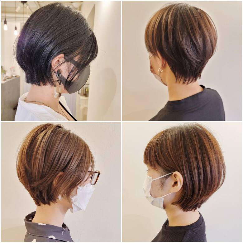 ハンサムショート 小顔ショート ショートヘア ナチュラル Avant Naoko Miura 大阪 心斎橋 Avant 6611 Hair