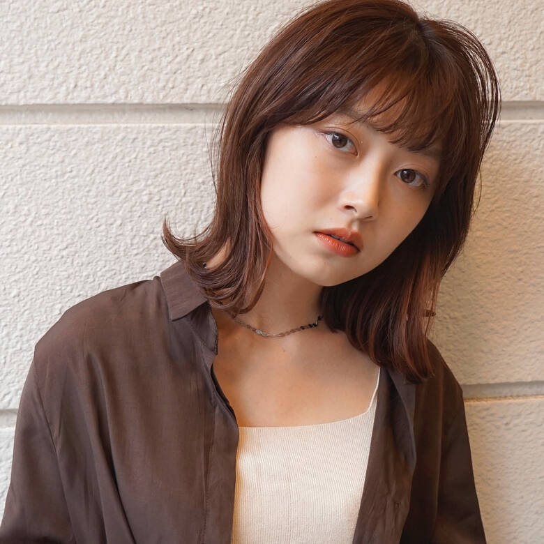 ナチュラル ボブ ウルフカット 鎖骨ミディアム Trail By Rover タカハシ アヤミ 5044 Hair