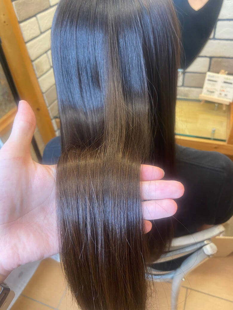 ロング ショートボブ ウルフカット ナチュラル Neolive Eclat 髪質改善 熊谷 竜馬 Hair
