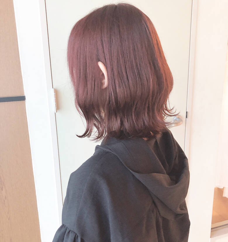 ゆるふわ かわいい 透明感 ラベンダーアッシュ Verite Hair Make Asuka Hair