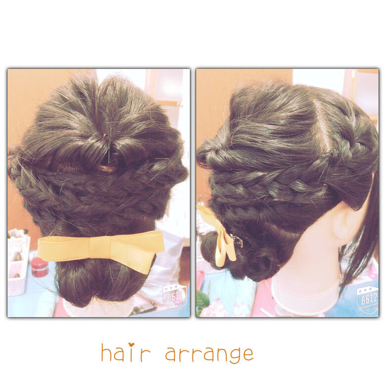 三つ編み くるりんぱ フィッシュボーン 大人かわいい Yu Hair 三つ編み くるりんぱ フィッシュボーン 大人かわいい Yu Hair