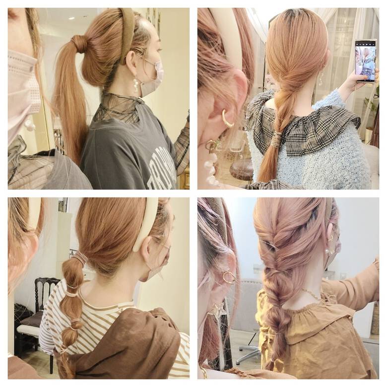 簡単ヘアアレンジ ナチュラル 私とマスクとヘアアレンジ ヘアアレンジ Avant Naoko Miura 大阪 心斎橋 Avant Hair