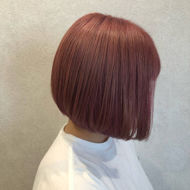 ラベンダーピンク ピンクベージュ ダブルカラー ピンク Koe ユウタロウ Hair