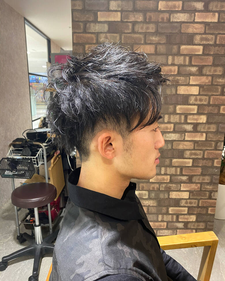 メンズスタイル メンズショート ショート メンズカット Terrace Luxbe 奥野 和広 Hair