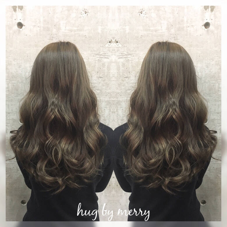 セミロング 黒髪 コンサバ 外国人風 Hug By Merry 柳村 豊 Hair セミロング 黒髪 コンサバ 外国人風 Hug By Merry 柳村 豊 Hair