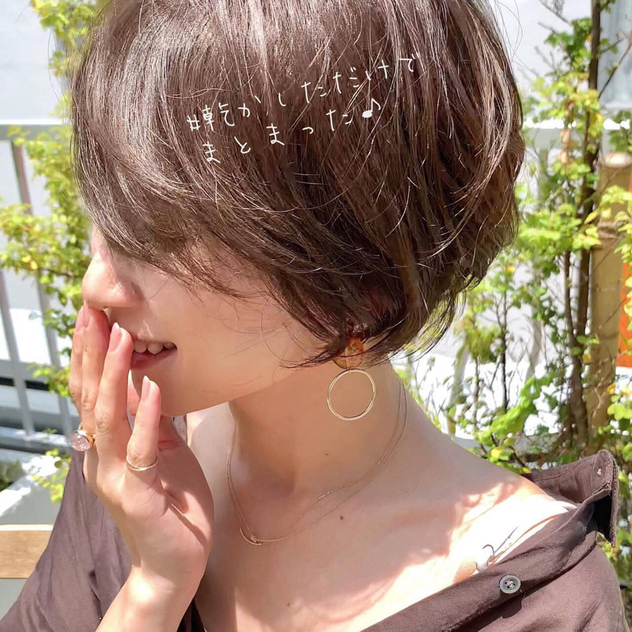 結婚式 髪型 ボブ ゆるふわ