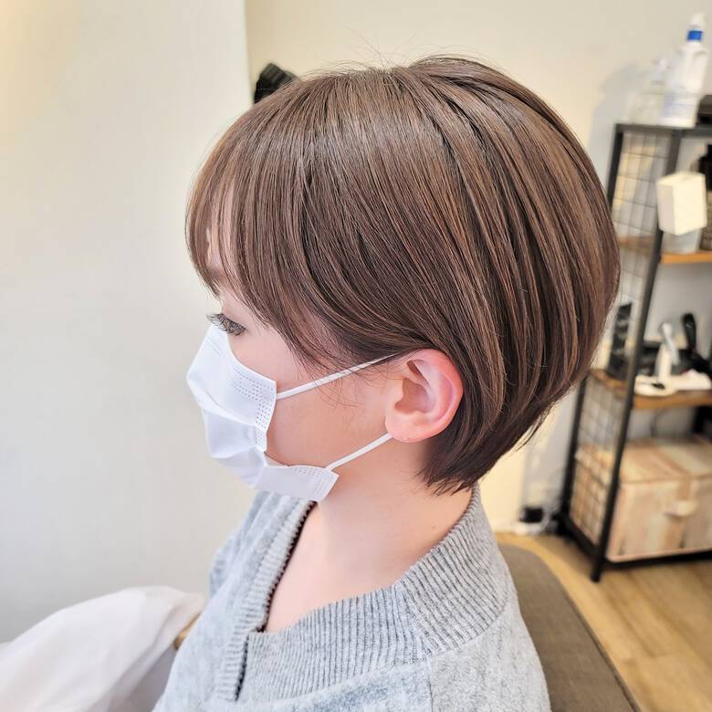 ナチュラル ヘアカット ハンサムショート ショートヘア Avant Naoko Miura 大阪 心斎橋 Avant 6118 Hair