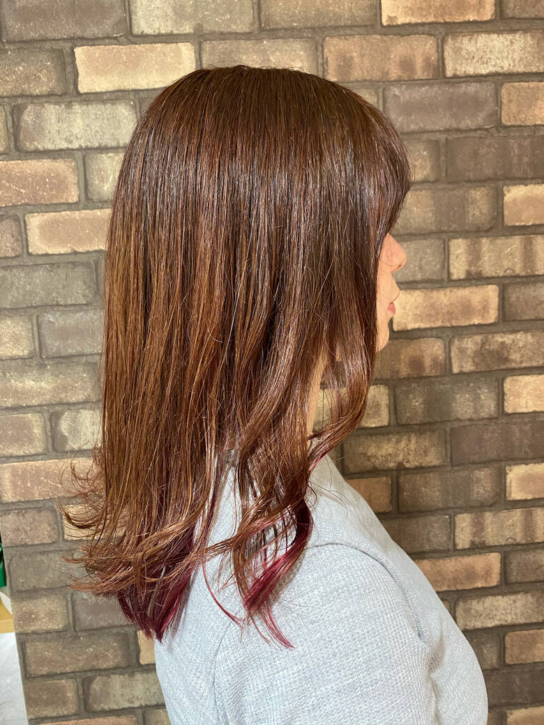 ナチュラル 透明感 N オイル イルミナカラー Terrace Luxbe 奥野 和広 5574 Hair