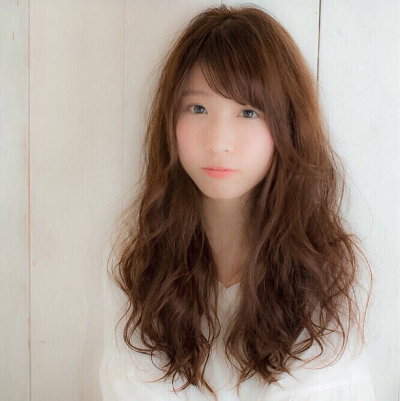 ロング ゆるふわ ガーリー 前髪あり すずきはるか Hair