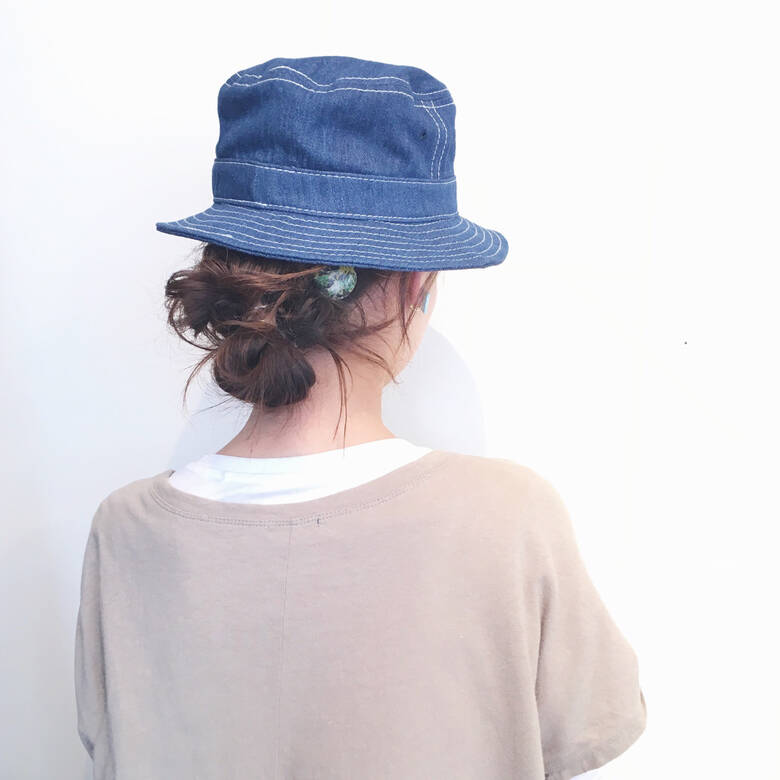 お団子 夏 ヘアアレンジ ロング Kochab Ayamimurakami Hair