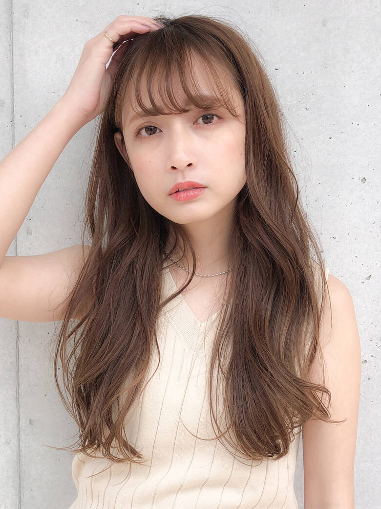 大人かわいい ロング 大人可愛い 大人ミディアム Agnos青山 艶髪マスター 上遠野裕樹 カトオノヒロキ Hair