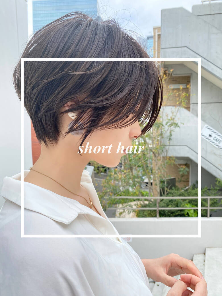 ショートヘア 大人ショート パーマ ショート Stories 表参道 いしばしなおや Hair