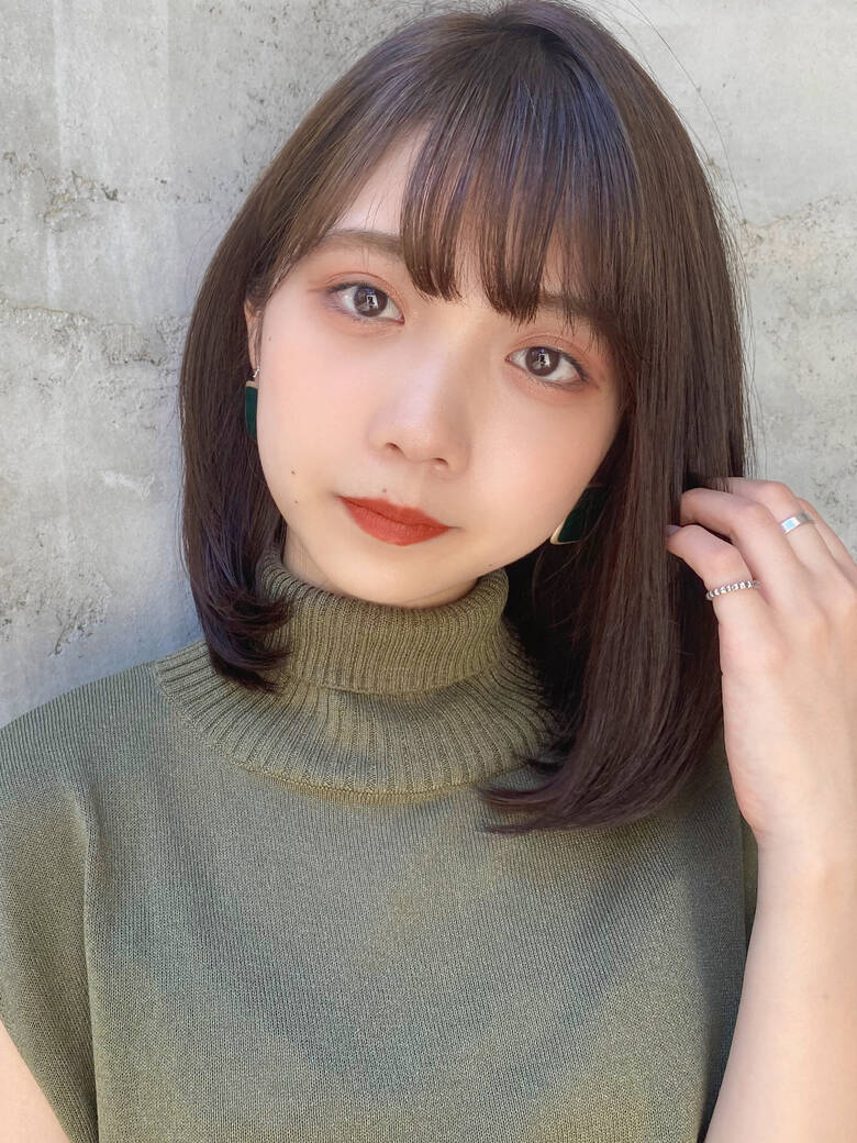 縮毛矯正 縮毛矯正ストカール ヘアアレンジ ミディアム Dydi 表参道 西谷美鈴 6352 Hair