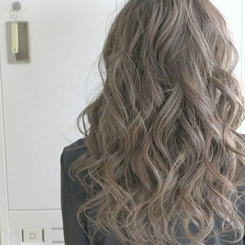 エレガント アッシュグレージュ ロング 上品 Border Hair 五嶋治紀 Hair