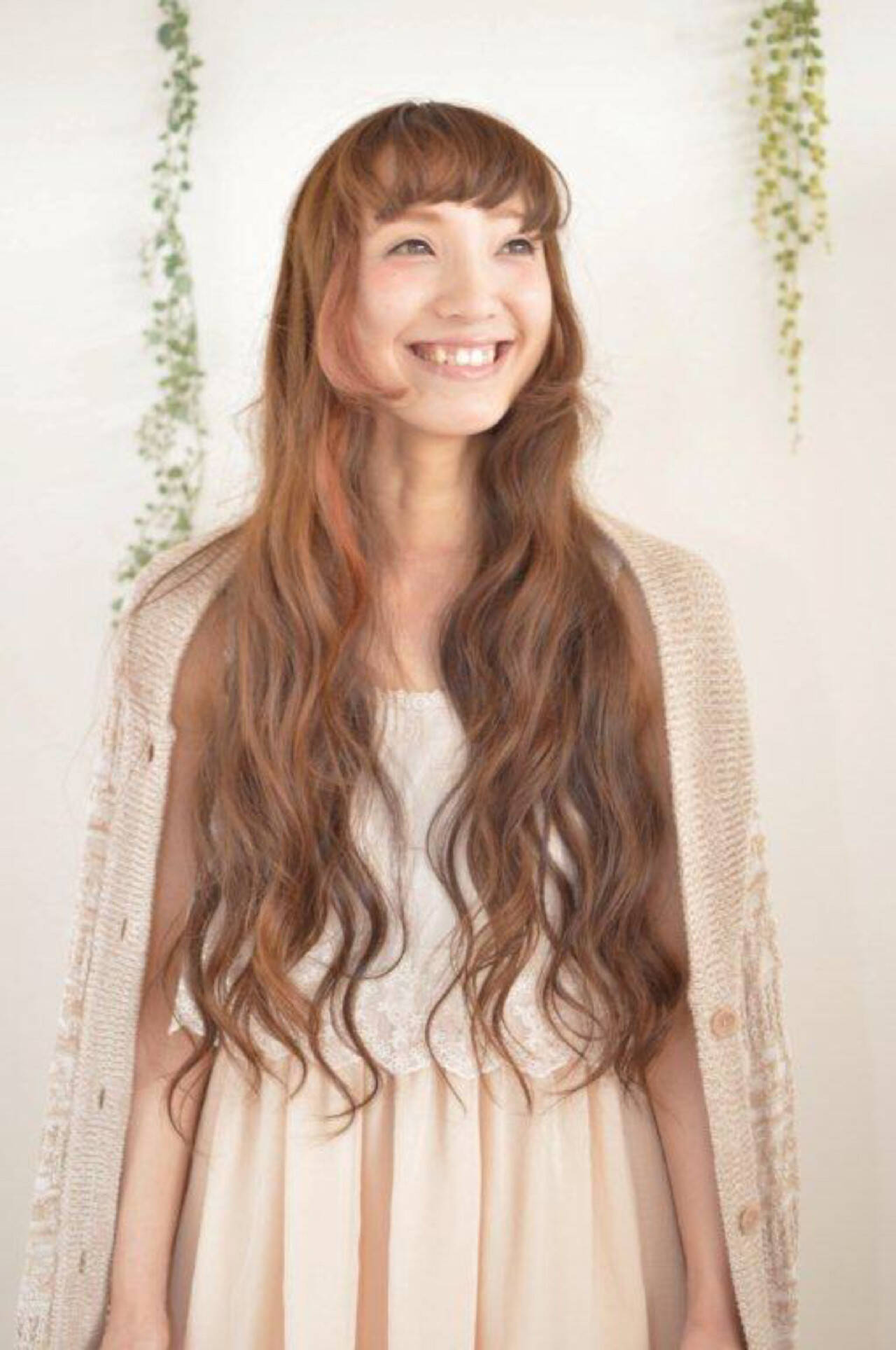 髪型 ロング 姫カット