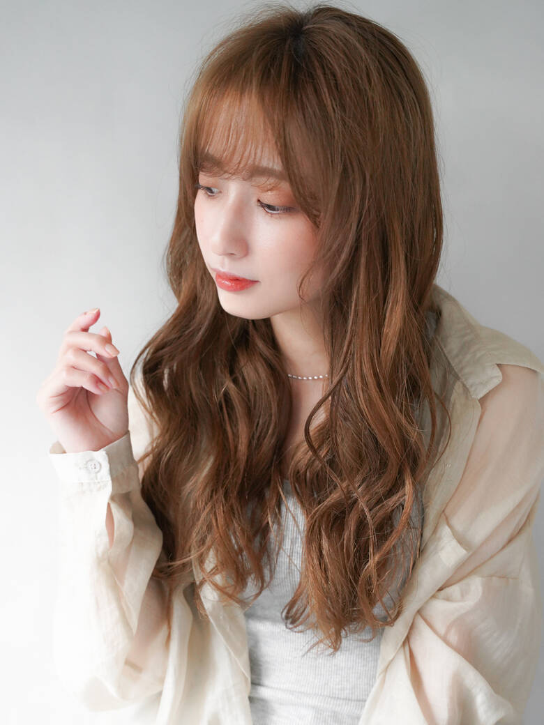 髪質改善 フェミニン 似合わせカット 外人風パーマ Lyann 表参道 田中 誠二 Lyann 表参道 6106 Hair