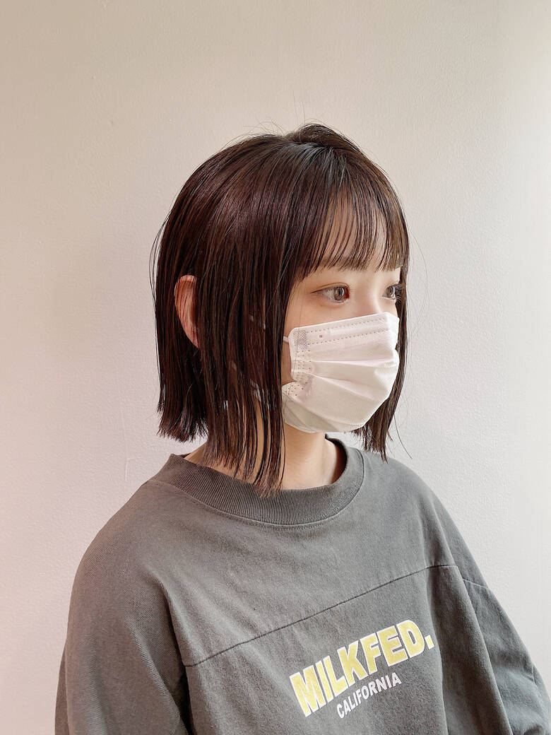 前下がりボブ 切りっぱなしボブ グレージュ ナチュラル Go Today Shaire Salon 渋谷sol ノグチ ユウキ ノースタイリングボブ Hair 前下がりボブ 切りっぱなしボブ グレージュ ナチュラル Go Today Shaire Salon 渋谷sol ノグチ ユウキ ノースタイリングボブ Hair