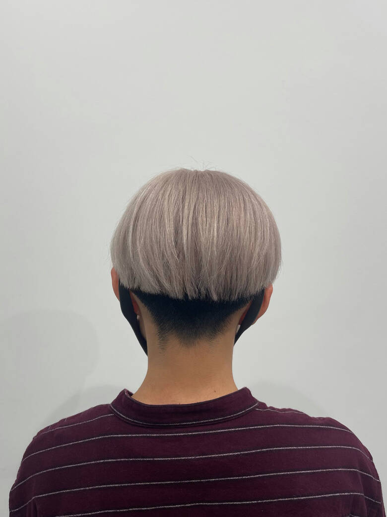 刈り上げ ショート ベージュ モード Oreo Coco 土屋 拓巳 Hair