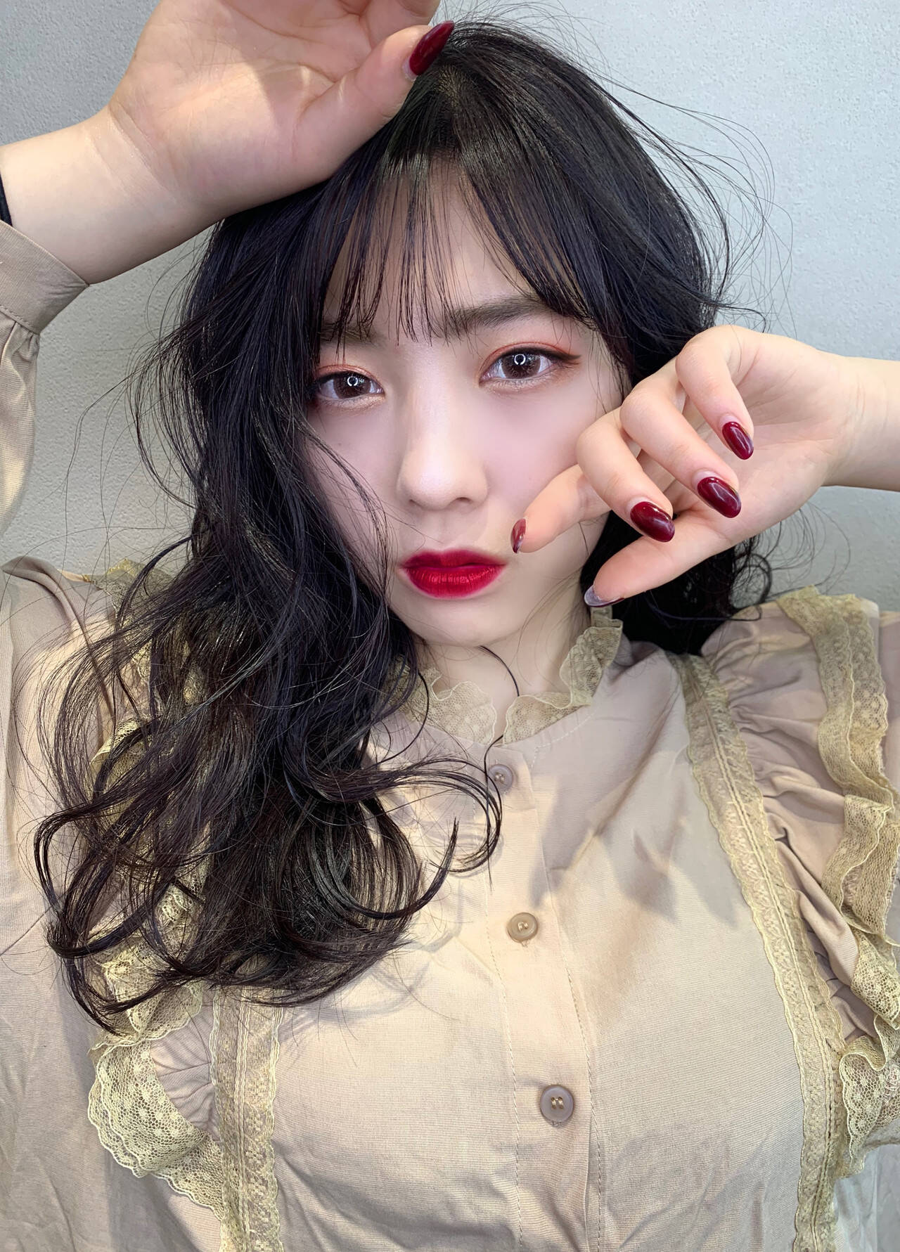 オルチャン 前髪 大人かわいい ナチュラル Lilley 高田彩乃 Hair