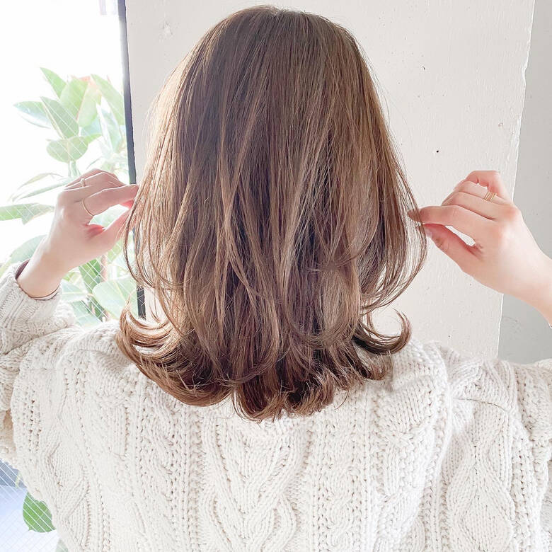 結婚式 ナチュラル ミディアム ウルフカット Kyli表参道 金子颯汰 Kyli表参道 6709 Hair