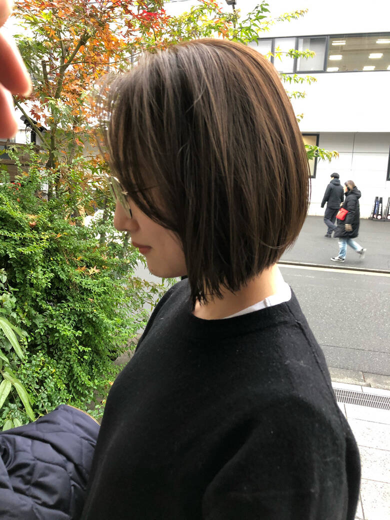 ボブヘアー 大人カジュアル ショート ショートカット Assort Tokyo 小林 優介 Hair