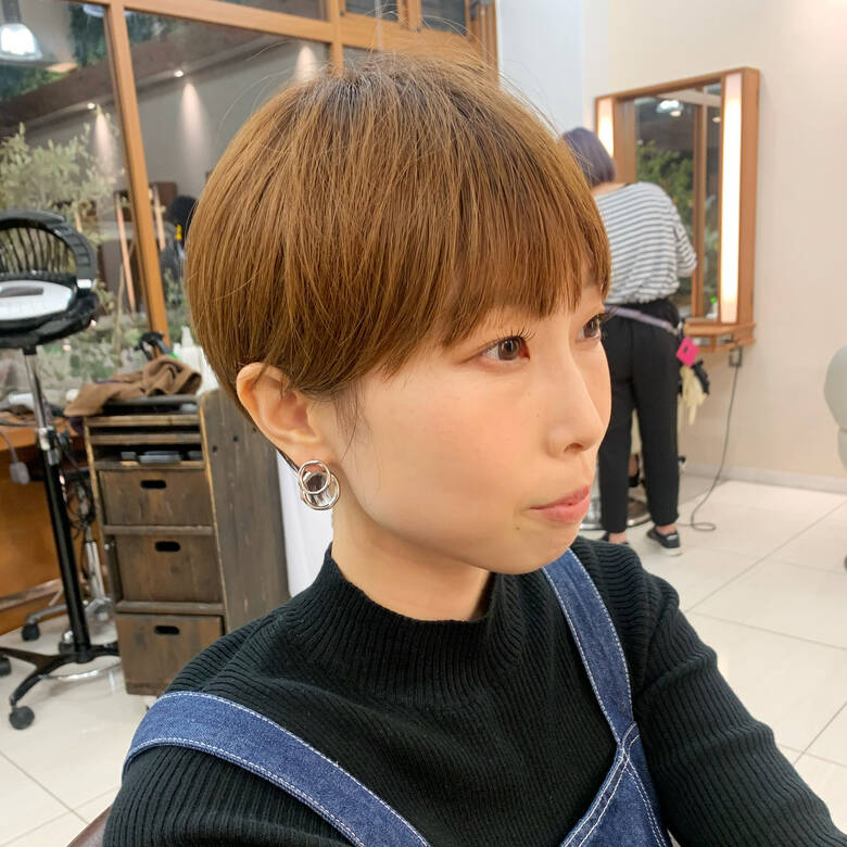 マッシュショート ショートマッシュ ナチュラル ショートヘア ジールサロン つくば美容師 ショートヘア愛好家 矢崎 翔太 Hair
