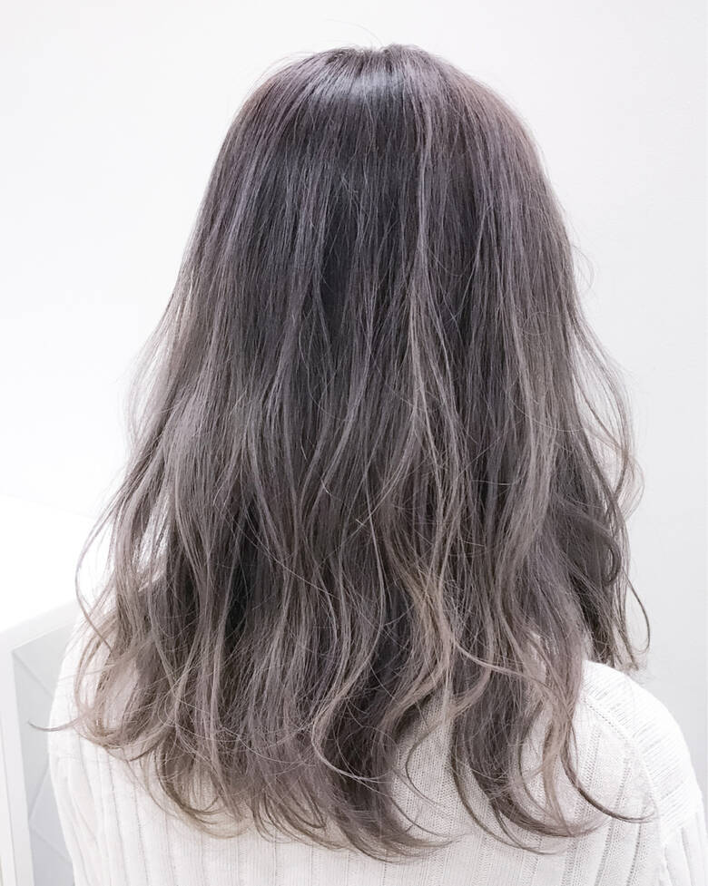 ストリート ブリーチ セミロング ホワイト Go Today Shaire Salon 青山店 蒔山知洋 2374 Hair