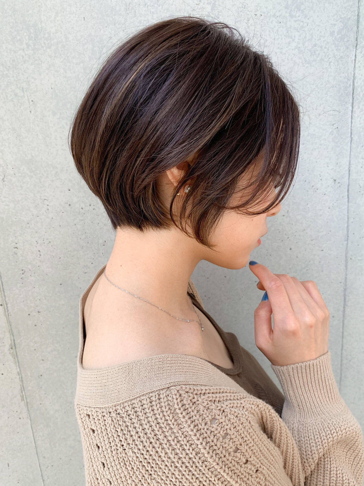 パーマ 女子 ショート