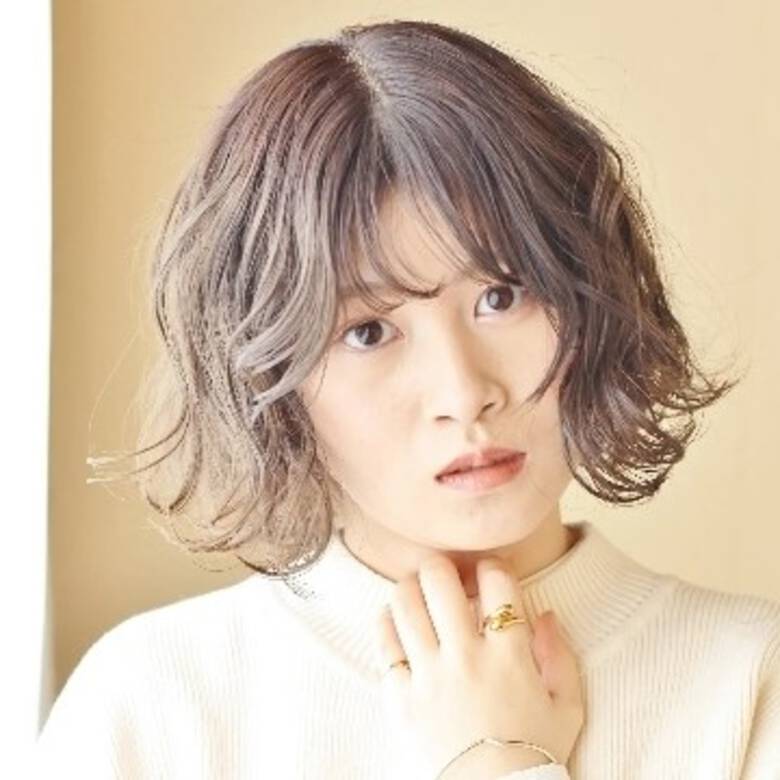 ブリーチ無し アディクシーカラー ガーリー アッシュグレイ Piece 北村 雄吾 Hair