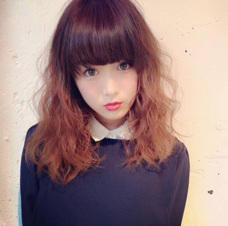 ストリート セミロング 秋 モード 中川 美優 357 Hair